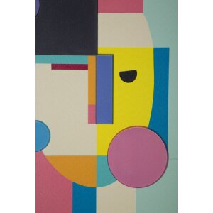 Mauro Ferretti nástěnný obraz Picassy s rámem 50x3,3x70 cm