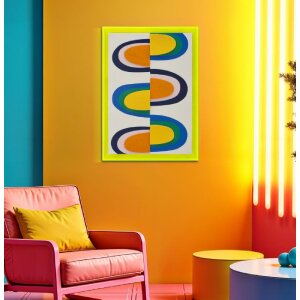 Mauro Ferretti Nástěnné plátno Pop Art s rámem 50x3,3x70 cm