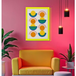 Mauro Ferretti Nástěnné plátno Pop Art s rámem 50x3,3x70 cm