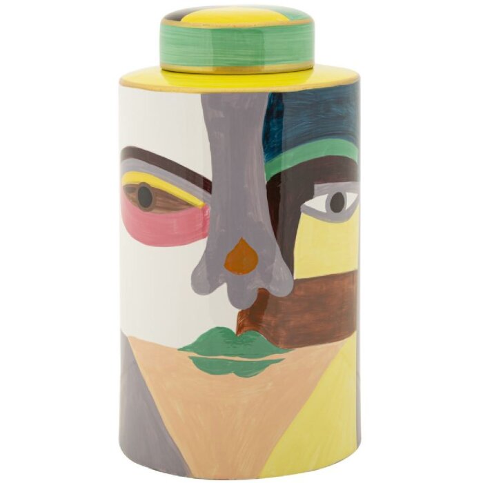 Mauro Ferretti Váza Piccassy barevná horní část Ø19x33 cm