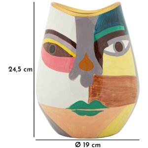 Mauro Ferretti Váza Piccassy Barva Fett Ø19x24,5 cm