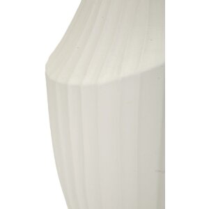 Mauro Ferretti Váza Led průměr 22,5x38 cm krémová