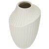 Mauro Ferretti Váza Led průměr 22,5x38 cm krémová