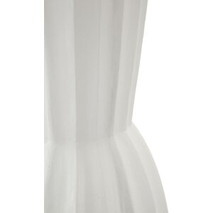 Mauro Ferretti váza Glint Ø 25x50 cm bílá