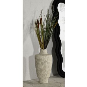 Mauro Ferretti Váza Stín Ø 29,5x57 cm krémová