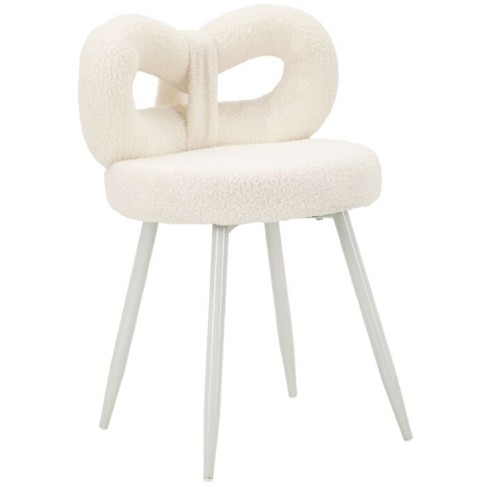 Mauro Ferretti Židle Mini Ilary 40x67 cm bílá