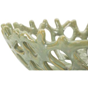 Mauro Ferretti Mísa Korál Ø 35x13 cm zelená