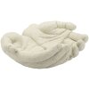 Mauro Ferretti Dekorační miska Hands Stons 22,7x20x7,3 cm krémová