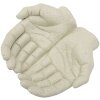 Mauro Ferretti Dekorační miska Hands Stons 22,7x20x7,3 cm krémová