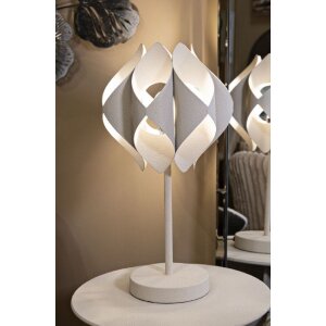 Mauro Ferretti stolní lampa Vesmír E27 28x57 cm krémová