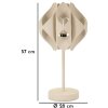Mauro Ferretti stolní lampa Vesmír E27 28x57 cm krémová