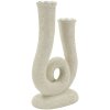 Mauro Ferretti Svícen Stons 12x7x20 cm krémový