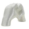 Lover Silver Soška Polyresin stříbrná 25x7.5x13.5 cm ruce srdce dekorace