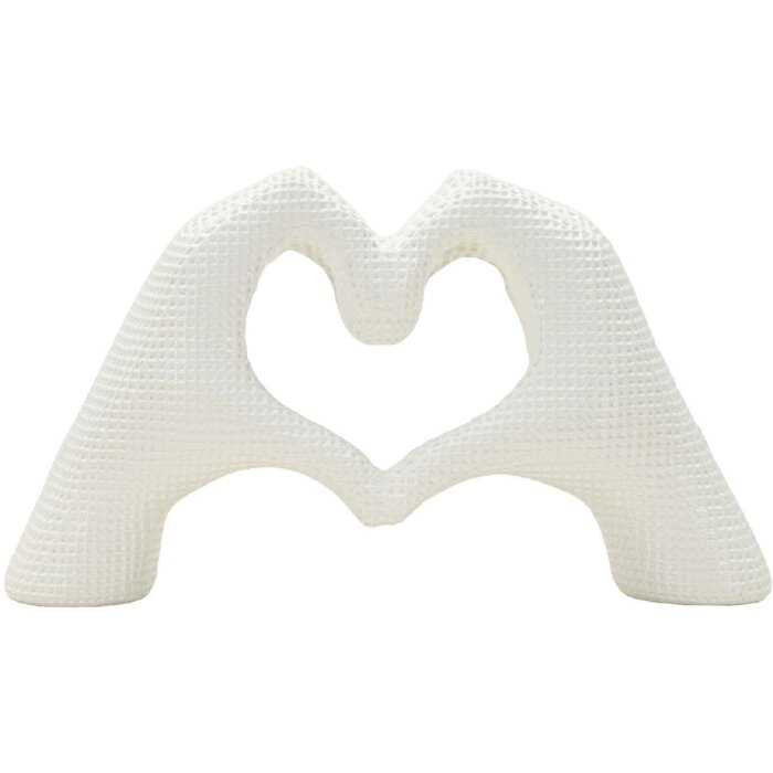 Mauro Ferretti Socha Ruce Lover White 25x7.5x13.5cm bílá