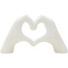 Mauro Ferretti Socha Ruce Lover White 25x7.5x13.5cm bílá