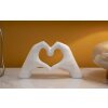 Mauro Ferretti Socha Ruce Lover White 25x7.5x13.5cm bílá
