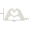 Mauro Ferretti Socha Ruce Lover White 25x7.5x13.5cm bílá