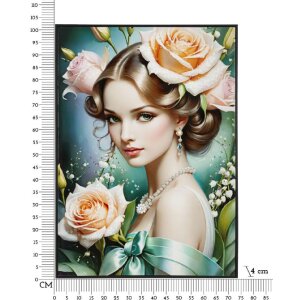 Mauro Ferretti Nástěnný obraz Fantasie s rámem 72x4x102 cm