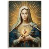 Mauro Ferretti Nástěnné plátno Madonna s rámem 72x4x102 cm