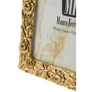 Mauro Ferretti Fotorámeček Mák 15x20 cm zlatý