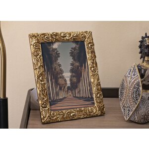 Mauro Ferretti Fotorámeček Mák 15x20 cm zlatý