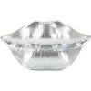 Mauro Ferretti Váza Rty stříbrná 23x8x12 cm polyresin glamour styl