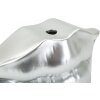 Mauro Ferretti Váza Rty stříbrná 23x8x12 cm polyresin glamour styl