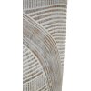 Mauro Ferretti Váza Dřevěná bílá Ø19x55 cm polyresin moderní design