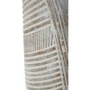Mauro Ferretti Váza Dřevěná bílá Ø19x55 cm polyresin moderní design
