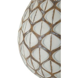 Mauro Ferretti Stolní lampa Tibet Ø35x52 cm White Wash E27 Polyresin