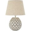 Mauro Ferretti Stolní lampa Tibet Ø35x52 cm White Wash E27 Polyresin