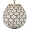 Mauro Ferretti Stolní lampa Tibet Ø35x52 cm White Wash E27 Polyresin