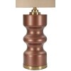 Rosenthal stolní lampa sklo hnědá zlatá Ø40.5x69.5cm stínidlo