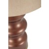 Rosenthal stolní lampa sklo hnědá zlatá Ø40.5x69.5cm stínidlo
