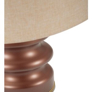 Rosenthal stolní lampa sklo hnědá...