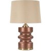 Rosenthal stolní lampa sklo hnědá zlatá Ø36.5x56.5cm E27 max 40W