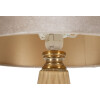 Perly stolní lampa Ø36,5x68,5cm sklo zlatá látkový stínidlo E27 max 40W