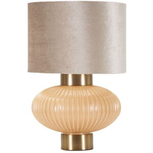 Perly stolní lampa Ø33x49 cm sklo železo...