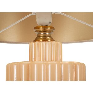 Mauro Ferretti stolní lampa Perly Ø40,5x69,5cm sklo zlatá E27 40W