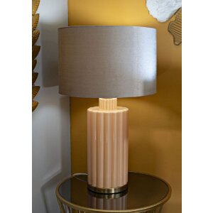 Mauro Ferretti stolní lampa Perly Ø40,5x69,5cm sklo zlatá E27 40W