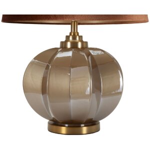 Praga stolní lampa sklo železo látka...
