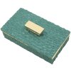 Mauro Ferretti Úložný box Grent 18,8x6,4x10,8 cm zelený-zlatý