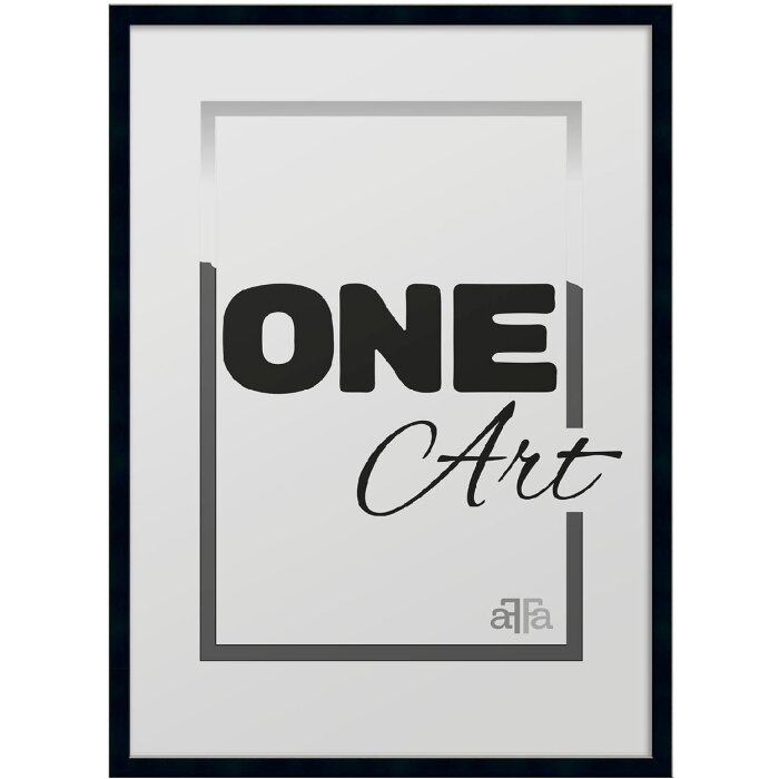 FramesFactory Rám Hekla 59,4x84,1 cm černý