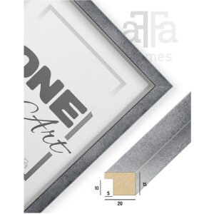 FramesFactory Rám Hekla 50x70 cm beton