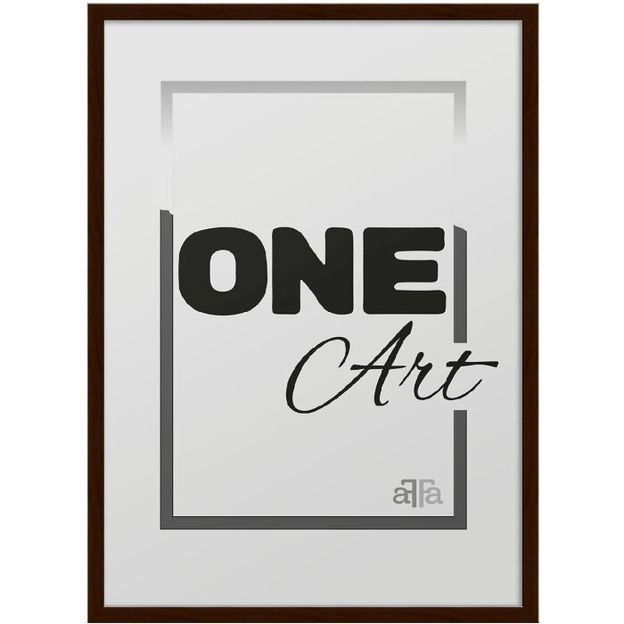FramesFactory Rám Hekla 70x100 cm wenge