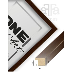 FramesFactory Rám Hekla 70x100 cm wenge