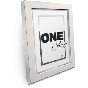 FramesFactory Rám na obrázky Hekla 18x24 cm bílý