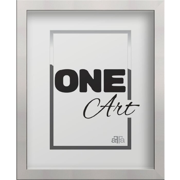 FramesFactory Rám Hekla 21x29,7 cm bílý