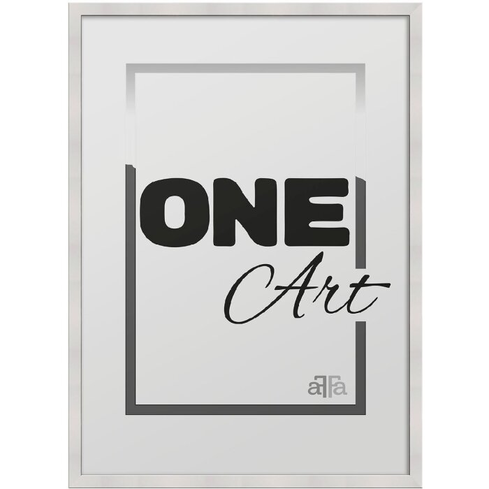 FramesFactory Rám na obrázek Hekla 50x70 cm bílý