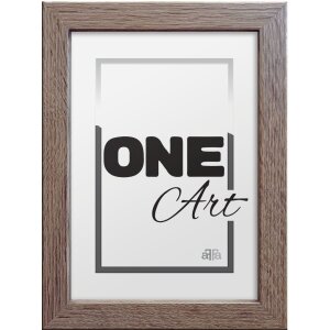 FramesFactory Rámek Hekla 18x24 cm Smoke Oak